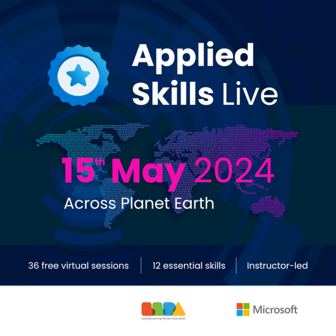 Applied Skills Live Banner